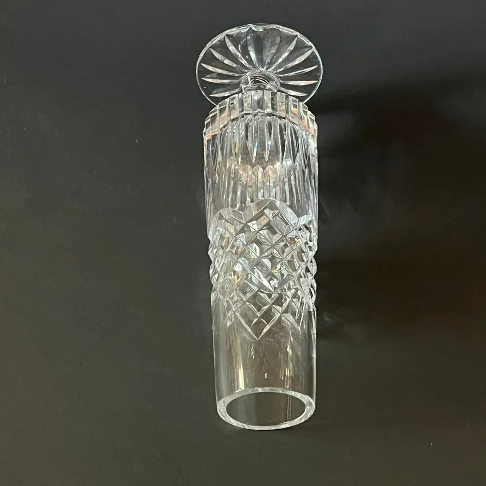 Crystal Footed Bud Vase 6-7/8